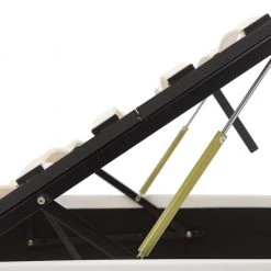 VidaXL Stauraumbett Hydraulisch Kunstleder - vidaXL Stauraumbett Hydraulisch Weiß Kunstleder 120×200 cm -Deutschland Betten Verkäufe 2022 d7ebcf925229444e9745438199c65f6b