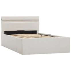 VidaXL Stauraumbett Hydraulisch mit LED - vidaXL Stauraumbett Hydraulisch mit LED Weiß Kunstleder 90×200 cm 17 VidaXL Stauraumbett Hydraulisch mit LED - vidaXL Stauraumbett Hydraulisch mit LED Weiß Kunstleder 90×200 cm -Deutschland Betten Verkäufe 2022 d926a78ac166454686ca45900ef82923