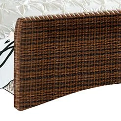 Naturoo Doppelbett Bryne - Braun - 180 x 200cm -Deutschland Betten Verkäufe 2022 doppelbett bryne rattan 180 x 200cm braun 2221158