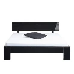 Neue Modular Doppelbett Perleto - Hochglanz Schwarz - 140 x 200cm -Deutschland Betten Verkäufe 2022 doppelbett perleto hochglanz schwarz 268506