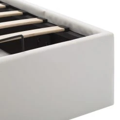 VidaXL Stauraumbett Hydraulisch Kunstleder - vidaXL Stauraumbett Hydraulisch Weiß Kunstleder 140×200 cm -Deutschland Betten Verkäufe 2022 e0618aa5a7aa469bbcde4c9c8f9d5602