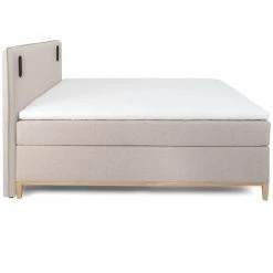 Wonello Boxspringbett Ludvika - Beige - Eiche Dekor - Breite: 180 cm -Deutschland Betten Verkäufe 2022 e39d2af7db8d4dca93b2b5407cb32d21