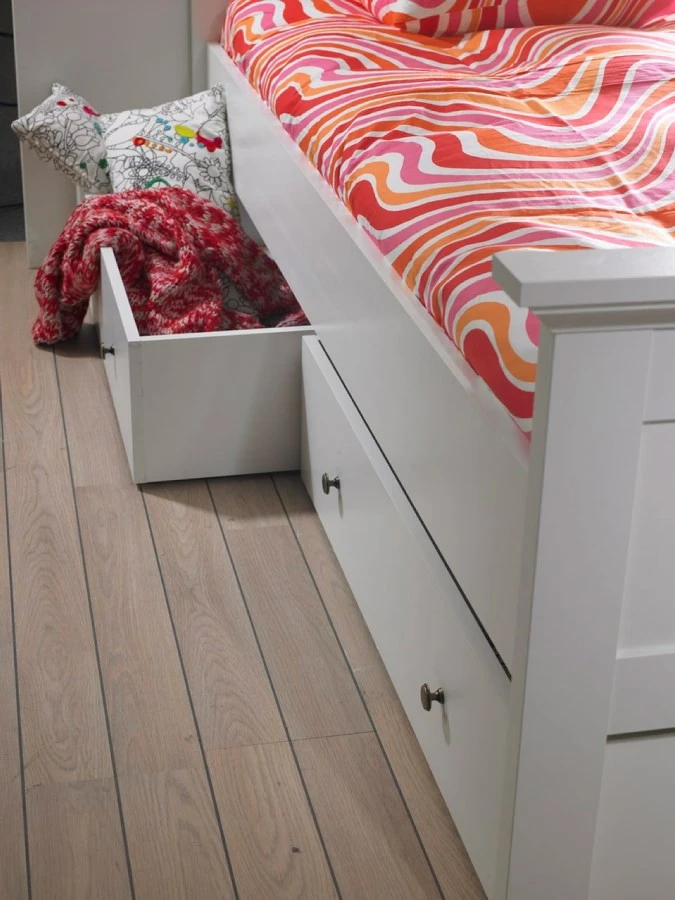 Ebuy24 Venedig Bettschublade weiss. 4 Ebuy24 Venedig Bettschublade weiss. – Bild 2