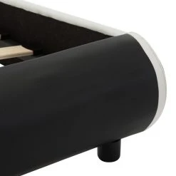 VidaXL Bettgestell - vidaXL Bettgestell mit LED Schwarz Kunstleder 90x200 cm -Deutschland Betten Verkäufe 2022 ed5039071c8a49a497c04e37a6d064e2