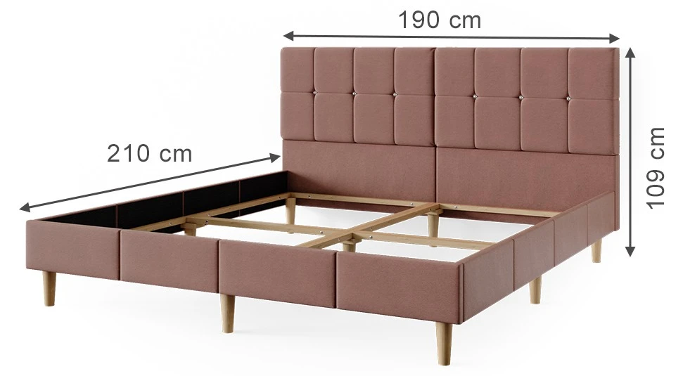 VitaliSpa Polsterbett „Iris“ 180x200cm Desert 9 VitaliSpa Polsterbett „Iris“ 180x200cm Desert – Bild 7