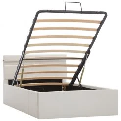 VidaXL Stauraumbett Hydraulisch mit LED - vidaXL Stauraumbett Hydraulisch mit LED Weiß Kunstleder 90×200 cm 16 VidaXL Stauraumbett Hydraulisch mit LED - vidaXL Stauraumbett Hydraulisch mit LED Weiß Kunstleder 90×200 cm -Deutschland Betten Verkäufe 2022 f26818f2e3944d8ea343168ba1b23489