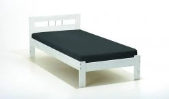 Ebuy24 Fank Bett 90x200 - Fank Bett 90x200 cm,weiss.