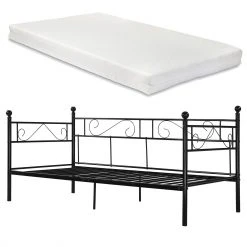 En.casa Metallbett Granada mit Matratze - Schwarz 11 En.casa Metallbett Granada mit Matratze - Schwarz -Deutschland Betten Verkäufe 2022 fbbdbb3adda641a5aee74639fe14c5a1