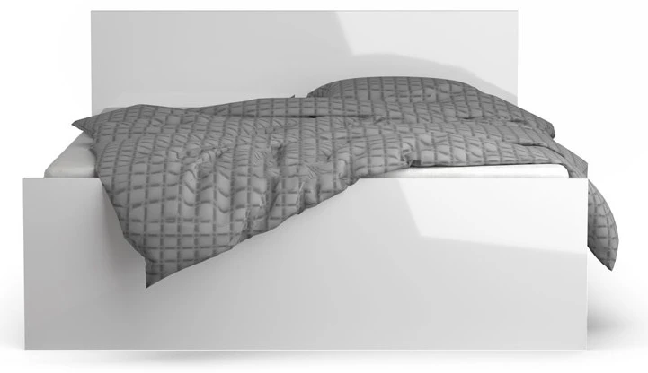 Ebuy24 Nada Bett 160 - Glas Weiß 5 Ebuy24 Nada Bett 160 - Glas Weiß – Bild 3