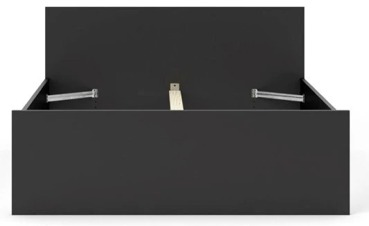 Ebuy24 Nada Bett 140 - Schwarz 4 Ebuy24 Nada Bett 140 - Schwarz – Bild 2