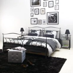 Mooved Bett Capitol City - Schwarz - 180 x 200cm -Deutschland Betten Verkäufe 2022 fredriks capitol city bett metall schwarz in versch groessen m ac sbe bd047 10