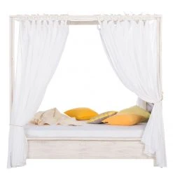 Wolf-Möbel Himmelbett Goa White - Akazie massiv - Weiß -Deutschland Betten Verkäufe 2022 himmelbett goa white akazie massiv weiss 3230709