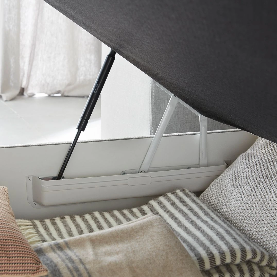 Fredriks Boxspringbett Amelie (inkl. Bettkasten) - Lichtgrau 7 Fredriks Boxspringbett Amelie (inkl. Bettkasten) - Lichtgrau – Bild 5