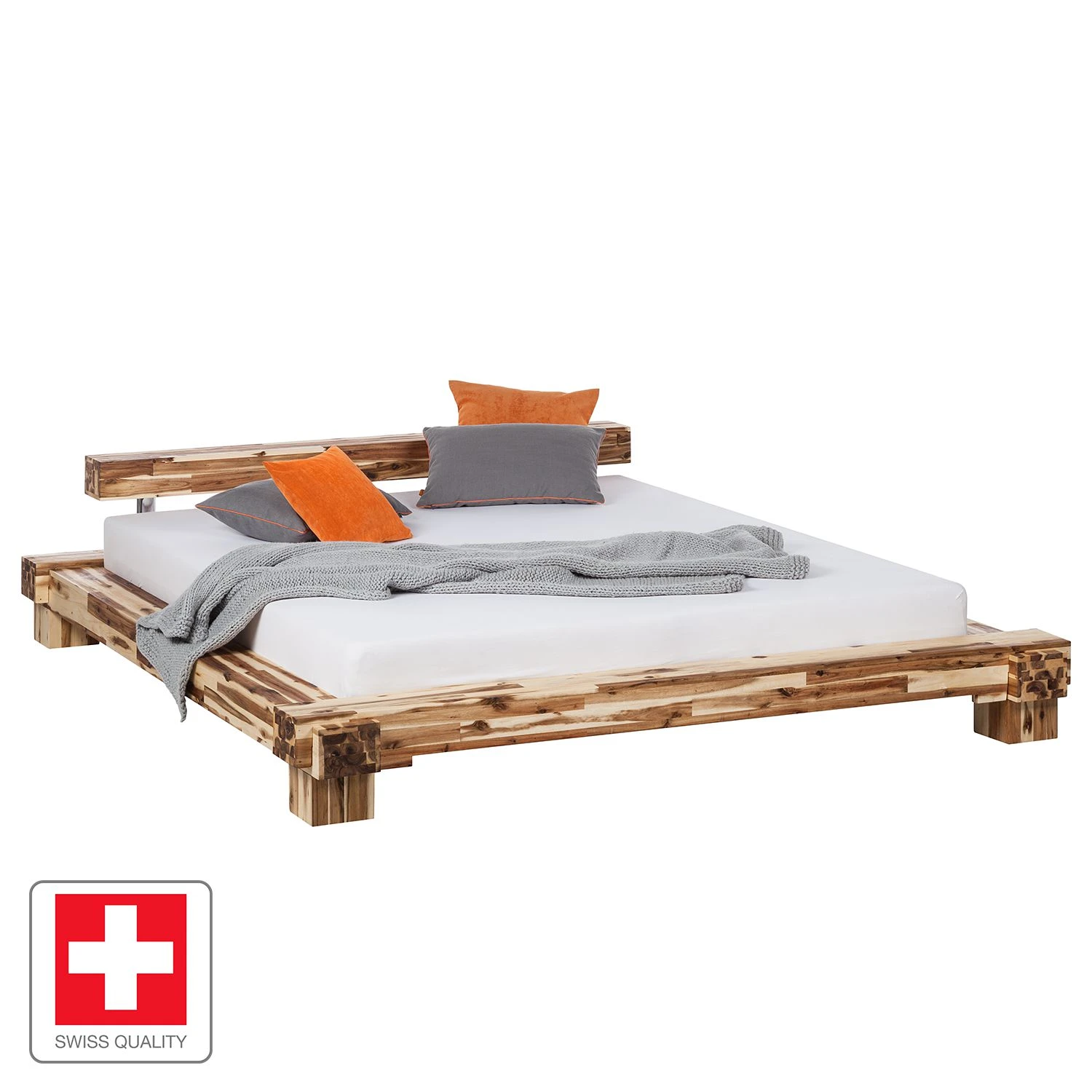 Neue Modular Massivholzbett Cali - 160 x 200cm 4 Neue Modular Massivholzbett Cali - 160 x 200cm – Bild 2