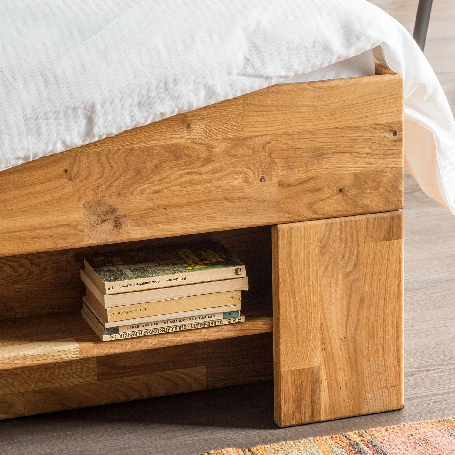 Ars Natura Massivholzbett EosWOOD - inkl. Bettkästen - Eiche massiv - Eiche - 160 x 200cm 15 Ars Natura Massivholzbett EosWOOD - inkl. Bettkästen - Eiche massiv - Eiche - 160 x 200cm – Bild 13