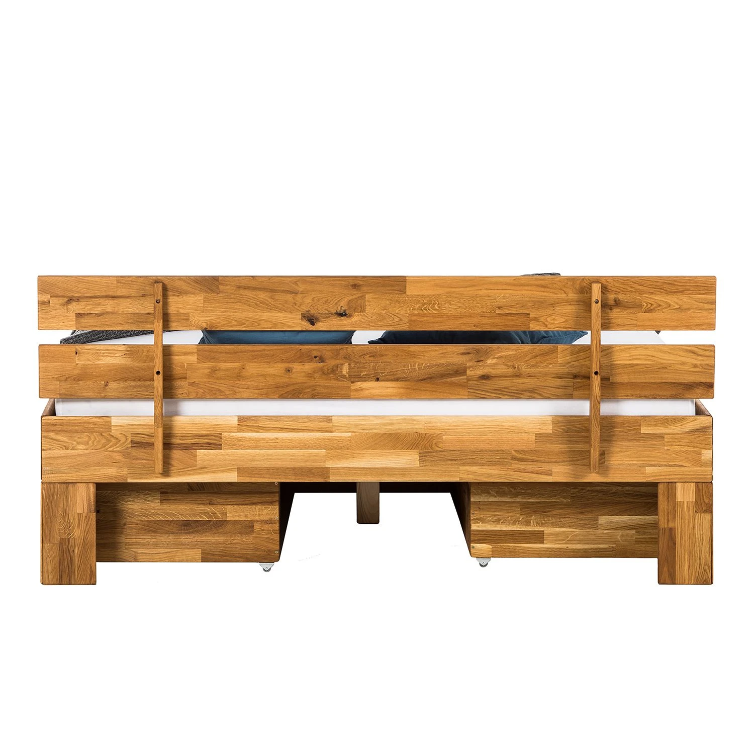 Ars Natura Massivholzbett EosWOOD - inkl. Bettkästen - Eiche massiv - Eiche - 160 x 200cm 8 Ars Natura Massivholzbett EosWOOD - inkl. Bettkästen - Eiche massiv - Eiche - 160 x 200cm – Bild 6