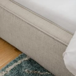 Polsterbett Kinx - Stoff KINX: Beige - 180 x 200cm -Deutschland Betten Verkäufe 2022 polsterbett kinx webstoff 140 x 200cm beige 5112048 2