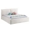 Polsterbett Kinx - Stoff KINX: Weiß - 180 x 200cm -Deutschland Betten Verkäufe 2022 polsterbett kinx webstoff 140 x 200cm weiss 5111252
