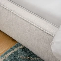 Polsterbett Kinx - Stoff KINX: Weiß - 180 x 200cm -Deutschland Betten Verkäufe 2022 polsterbett kinx webstoff 140 x 200cm weiss 5112076