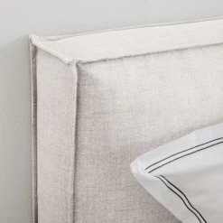 Polsterbett Kinx - Stoff KINX: Weiß - 180 x 200cm -Deutschland Betten Verkäufe 2022 polsterbett kinx webstoff 140 x 200cm weiss 5112080