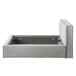 Polsterbett Kinx - Stoff KINX: Grau - 180 x 200cm -Deutschland Betten Verkäufe 2022 polsterbett kinx webstoff 180 x 200cm grau 5097116