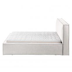 Polsterbett Kinx - Stoff KINX: Weiß - 180 x 200cm -Deutschland Betten Verkäufe 2022 polsterbett kinx webstoff 180 x 200cm weiss 5097252