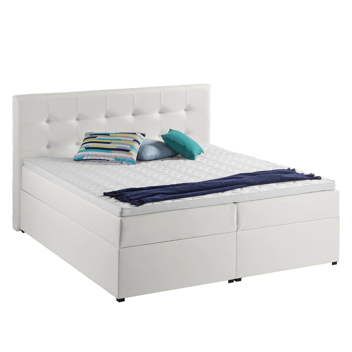 Polsterbett KiYDOO IV - Weiß - 180 x 200cm 3 Polsterbett KiYDOO IV - Weiß - 180 x 200cm