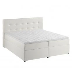 Polsterbett KiYDOO IV - Weiß - 180 x 200cm 20 Polsterbett KiYDOO IV - Weiß - 180 x 200cm -Deutschland Betten Verkäufe 2022 polsterbett kiydoo iv inkl bettkasten kunstleder 180 x 200cm weiss 5117788