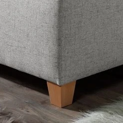 Ars Natura Polsterbett Kolbäck Strukturstoff - Granit - 100 x 200cm - Ohne Lattenrost & Matratze -Deutschland Betten Verkäufe 2022 polsterbett kolbaeck strukturstoff 100 x 200cm bettgestell ohne matratze lattenrost granit 4702172