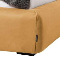 Studio Copenhagen Polsterbett Shabby Echtleder - Ocker - 140 x 200cm -Deutschland Betten Verkäufe 2022 polsterbett shabby echtleder 160 x 200cm ocker 3553537