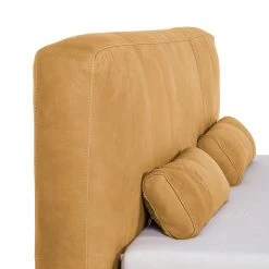 Studio Copenhagen Polsterbett Shabby Echtleder - Ocker - 140 x 200cm -Deutschland Betten Verkäufe 2022 polsterbett shabby echtleder 160 x 200cm ocker 3553549