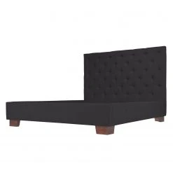 Fredriks Polsterbett Tilia I - Stoff Floreana: Anthrazit - 180 x 200cm - Eckig -Deutschland Betten Verkäufe 2022 polsterbett tilia i webstoff 180 x 200cm eckiger fuss stoff floreana anthrazit 3987456