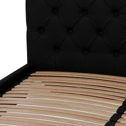 Fredriks Polsterbett Tilia II Echtleder - Echtleder Arik: Schwarz - 180 x 200cm - Eckig -Deutschland Betten Verkäufe 2022 polsterbett tilia ii echtleder 180 x 200cm eckiger fuss echtleder arik schwarz 3992780