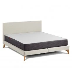 SmoodSpring Bett I - Webstoff / Eiche massiv - Creme - 180 x 200cm 19 SmoodSpring Bett I - Webstoff / Eiche massiv - Creme - 180 x 200cm -Deutschland Betten Verkäufe 2022 smoodspring bett i webstoff eiche massiv 140 x 200cm creme 5165208