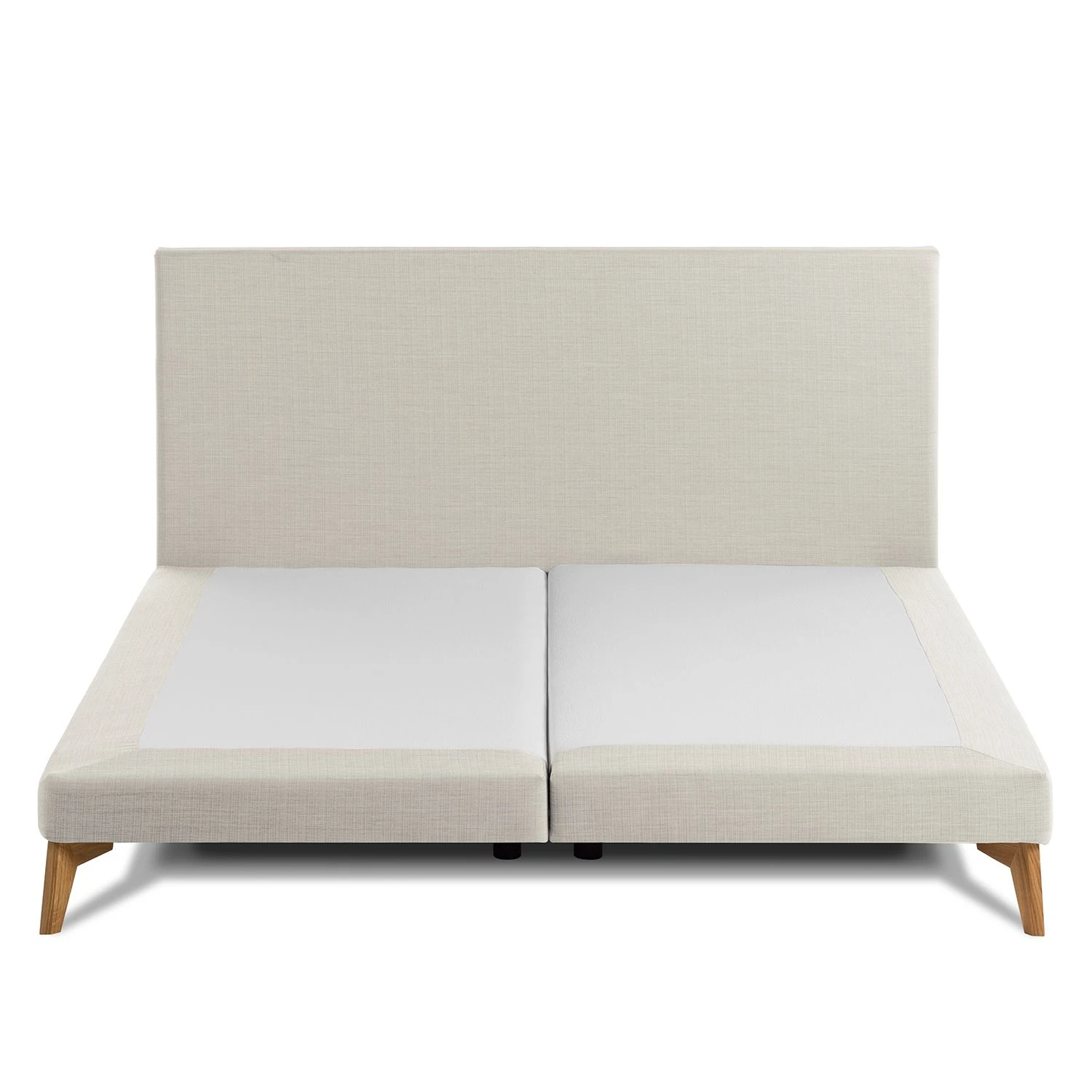 SmoodSpring Bett I - Webstoff / Eiche massiv - Creme - 180 x 200cm 8 SmoodSpring Bett I - Webstoff / Eiche massiv - Creme - 180 x 200cm – Bild 6
