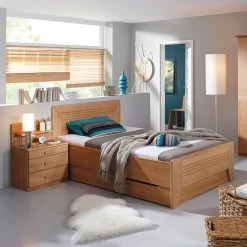 Rauch Orange Teilmassives Komfortbett Valerie III - 100 x 200cm - 1 Bettkasten -Deutschland Betten Verkäufe 2022 teilmassives komfortbett valerie iii erle 100 x 200cm 1 bettkasten 1486218